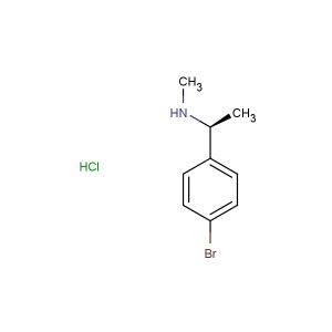(S)-1-(4-bromophenyl)-N-methylethanamine hydrochloride