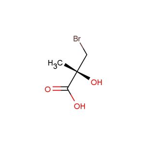(2R)-3-bromo-2-hydroxy-2-methylpropanoic acid