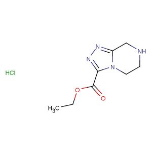 ethyl 5,6,7,8-tetrahydro-[1,2,4]triazolo[4,3-a]pyrazine-3-carboxylate hydrochloride