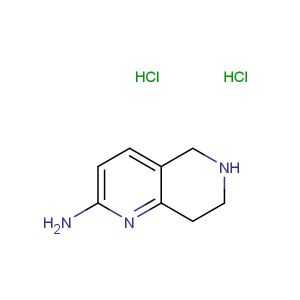 5,6,7,8-tetrahydro-1,6-naphthyridin-2-amine dihydrochloride