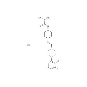 Cariprazine hydrochloride (Synonyms: RGH188 hydrochloride)