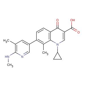 Ozenoxacin (Synonyms: T-3912)