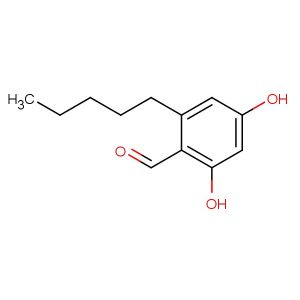 2,4-dihydroxy-6-pentylbenzaldehyde