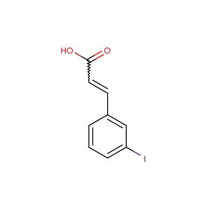3-(3-iodophenyl)acrylic acid