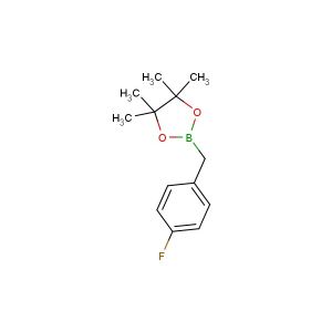 2-(4-fluorobenzyl)-4,4,5,5-tetramethyl-1,3,2-dioxaborolane