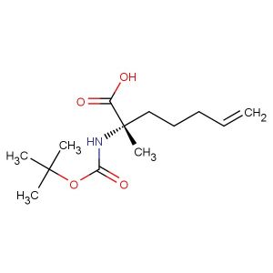 (S)-2-((tert-butoxycarbonyl)amino)-2-methylhept-6-enoic acid