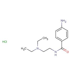 Procainamide hydrochloride(Synonyms: Procaine amide hydrochloride; SP 100 hydrochloride)
