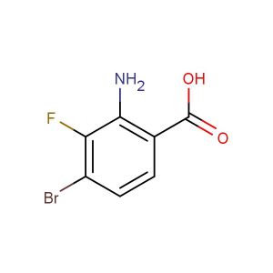 2-amino-4-bromo-3-fluorobenzoic acid