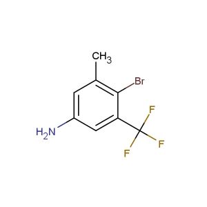 4-bromo-3-methyl-5-(trifluoromethyl)aniline