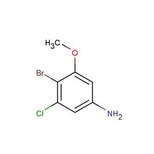 4-bromo-3-chloro-5-methoxyaniline