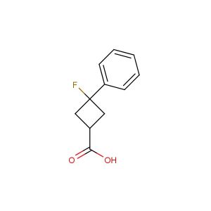3-fluoro-3-phenylcyclobutanecarboxylic acid