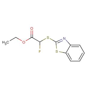 ethyl 2-(benzo[d]thiazol-2-ylthio)-2-fluoroacetate