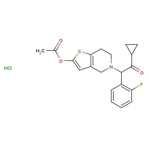 Prasugrel hydrochloride  (Synonyms: PCR 4099 hydrochloride)