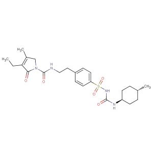 Glimepiride(Synonyms: Glimperide; HOE-490)