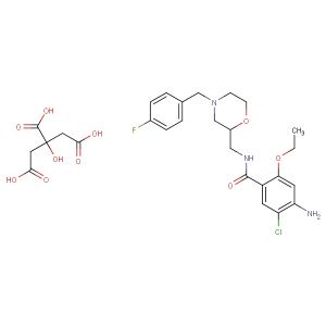 Mosapride citrate(Synonyms: TAK-370 citrate; AS-4370 citrate)