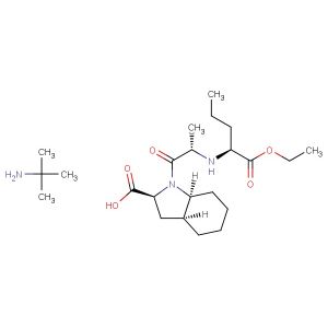 Perindopril erbumine(Synonyms: Perindopril (tert-butylamine salt); S-9490 erbumine)