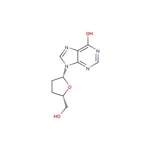 Didanosine(Synonyms: 2',3'-Dideoxyinosine; ddI)