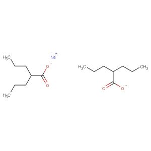 Valproic acid sodium (2:1)(Synonyms: Sodium Valproate (2:1); VPA sodium (2:1); 2-Propylpentanoic acid sodium (2:1))