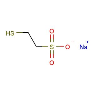 Sodium 2-mercaptoethanesulfonate(Synonyms: Mesnum)