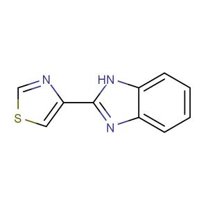 Thiabendazole(Synonyms: Tiabendazole; 2-(4-Thiazolyl)benzimidazole)