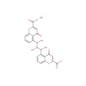 Cromolyn disodium(Synonyms: Cromoglycate disodium; Cromoglicic acid disodium; FPL-670)