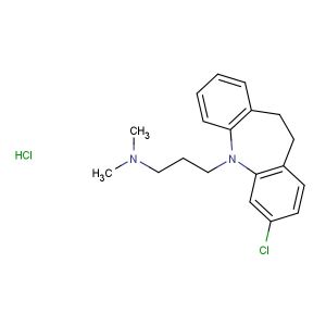 Clomipramine hydrochloride(Synonyms: Chlorimipramine hydrochloride; G-34586 hydrochloride; NSC-169865 hydrochloride)