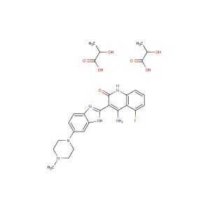 Dovitinib dilactic acid(Synonyms: CHIR-258 dilactic acid; TKI258 dilactic acid)