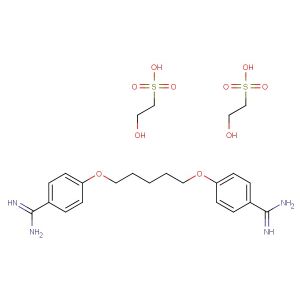 Pentamidine isethionate(Synonyms: MP-601205 isethionate)
