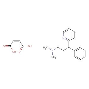 Pheniramine maleate(Synonyms: Prophenpyridamine maleate; Tripoton maleate)