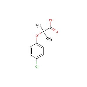 Clofibric acid(Synonyms: Chlorofibrinic acid)
