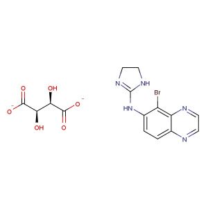 Brimonidine tartrate(Synonyms: UK 14304 tartrate; AGN190342 tartrate)