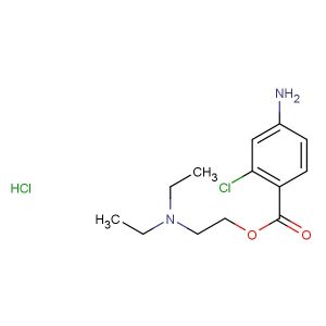 Chloroprocaine hydrochloride(Synonyms: 2-Chloroprocaine hydrochloride)