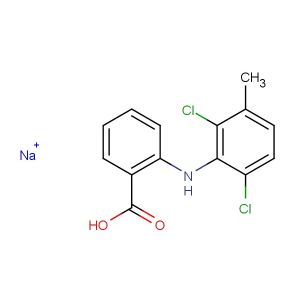 Meclofenamic acid sodium(Synonyms: Meclofenamate sodium)