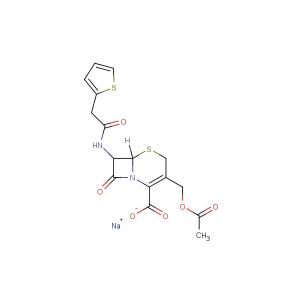 Cephalothin sodium(Synonyms: Cefalotin sodium)