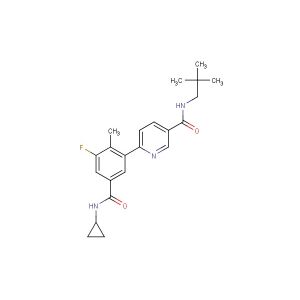 Losmapimod(Synonyms: GSK-AHAB; GW856553X; SB856553)