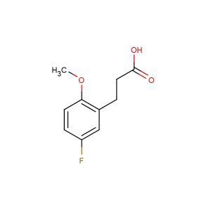 5'-fluoro-2'-methoxyphenylpropionic acid