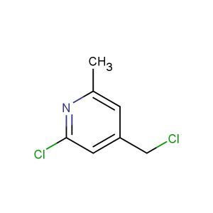2-chloro-4-(chloromethyl)-6-methylpyridine