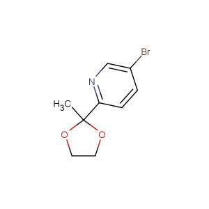 5-bromo-2-(2-methyl-1,3-dioxolan-2-yl)pyridine