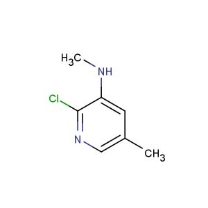 (2-chloro-5-methyl-pyridin-3-yl)-methylamine