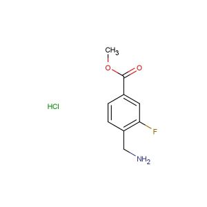 methyl 4-(aminomethyl)-3-fluorobenzoate hydrochloride