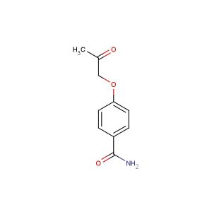 4-(2-oxopropoxy)benzamide