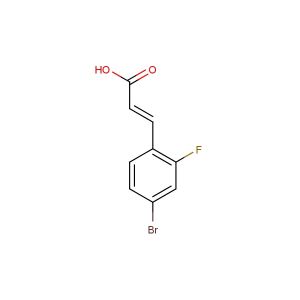 (E)-3-(4-bromo-2-fluorophenyl)acrylic acid