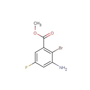 methyl 3-amino-2-bromo-5-fluorobenzoate