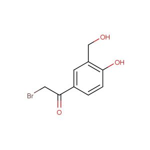 2-bromo-1-[4-hydroxy-3-(hydroxymethyl)phenyl]ethan-1-one