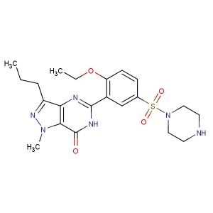 N-Desmethyl Sildenafil(Synonyms: Desmethylsildenafil; UK-103,320)