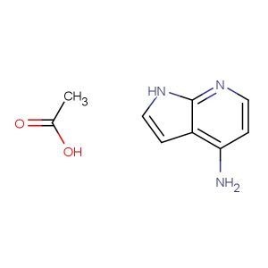 1H-pyrrolo[2,3-b]pyridin-4-amine acetate
