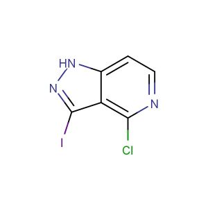 4-chloro-3-iodo-1H-pyrazolo[4,3-c]pyridine