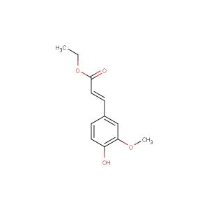 (E)-ethyl 3-(4-hydroxy-3-methoxyphenyl)acrylate