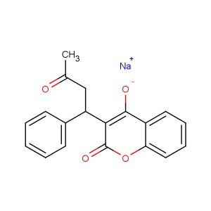 sodium 2-oxo-3-(3-oxo-1-phenylbutyl)-2H-chromen-4-olate