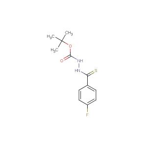N'-(4-fluoro-thiobenzoyl)-hydrazinecarboxylic acid tert-butyl ester